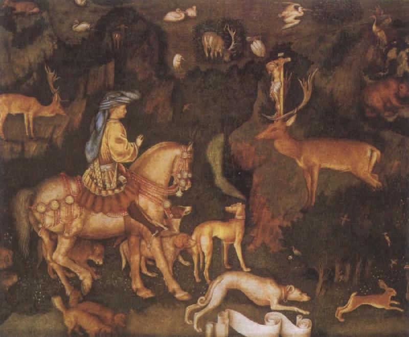 Antonio Pisanello The Vision of Saint Eustace China oil painting art